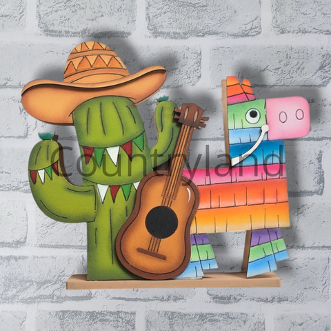 Servilletero Cactus y Piñata